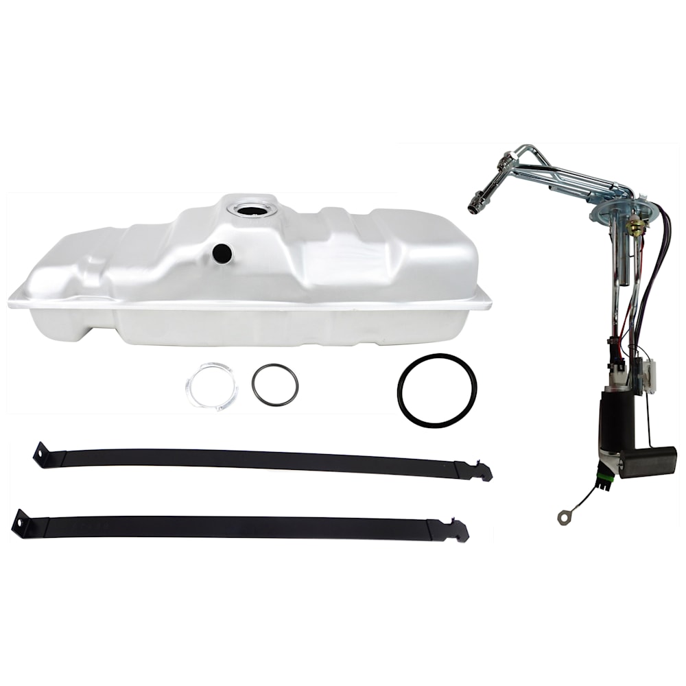 4-Piece Fuel Tank Kit, Mounts Ahead of Rear Axle, 25 Gallon