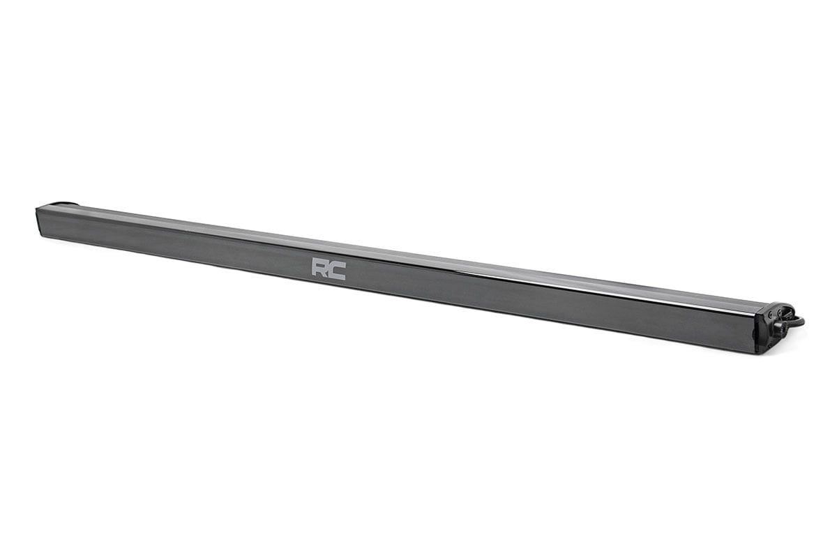 Rough Country 50 Inch Single Row LED Light Bar - covered view