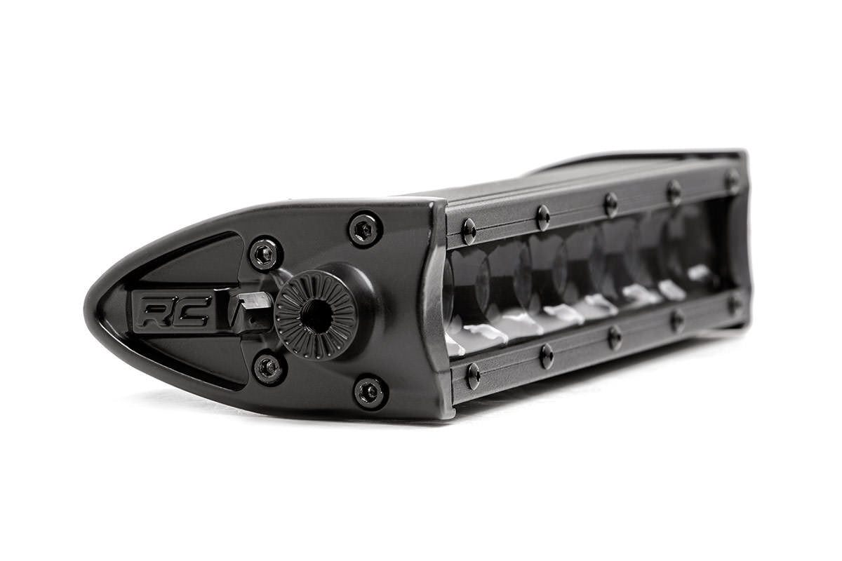 Rough Country 8 inch LED light bar pair logo detail