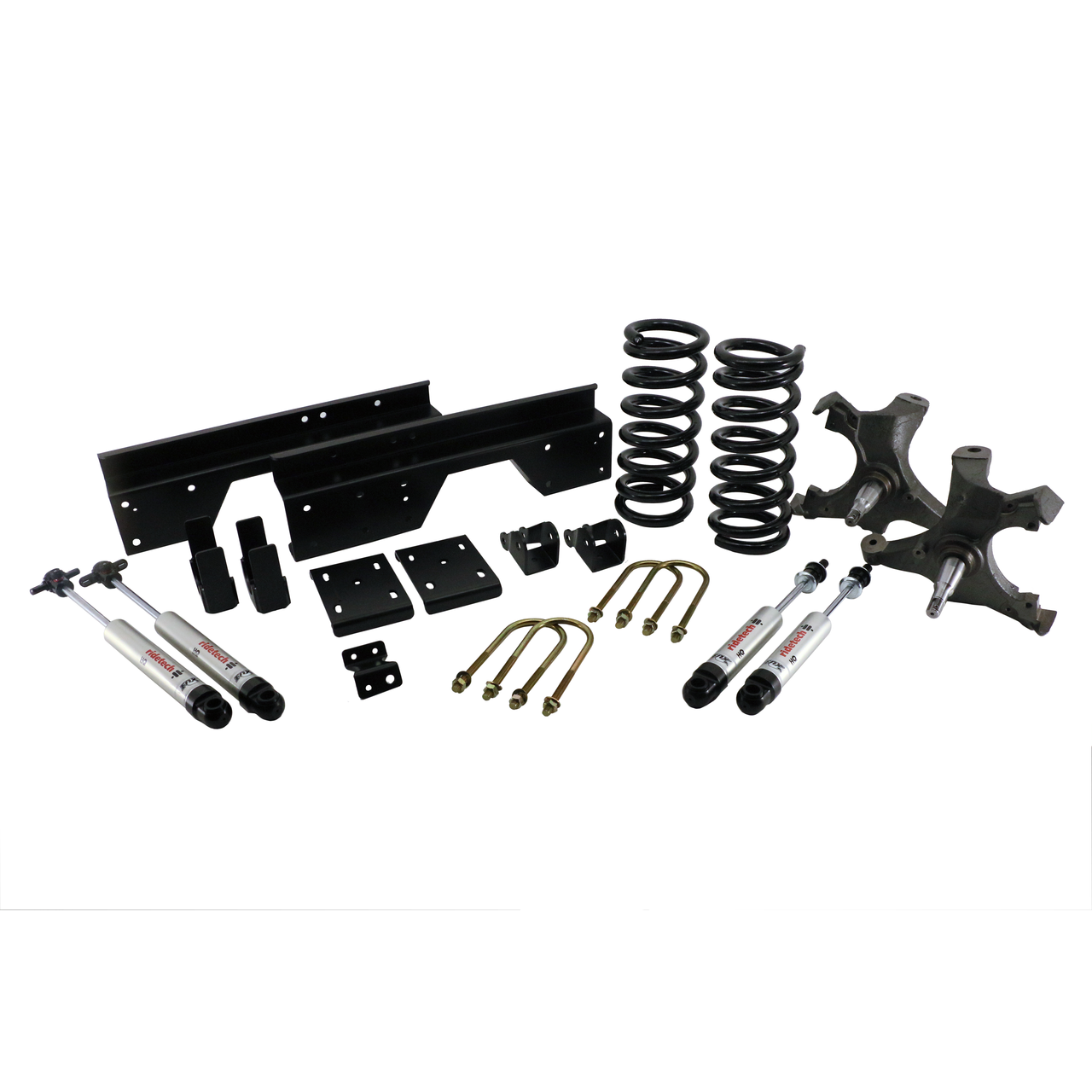 Ridetech StreetGrip 4 inch front 6 inch rear suspension system for 1988-1998 Chevy C1500