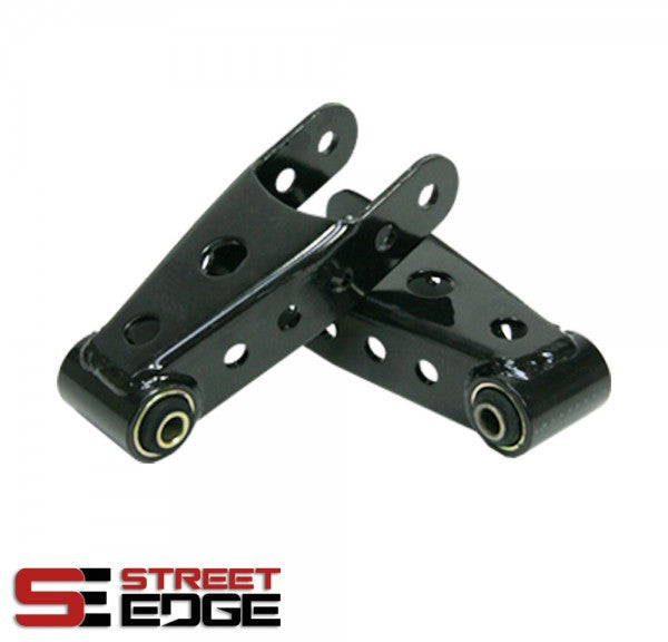 Street Edge rear 2 inch drop shackles for 1988-1998 Chevy GMC C1500
