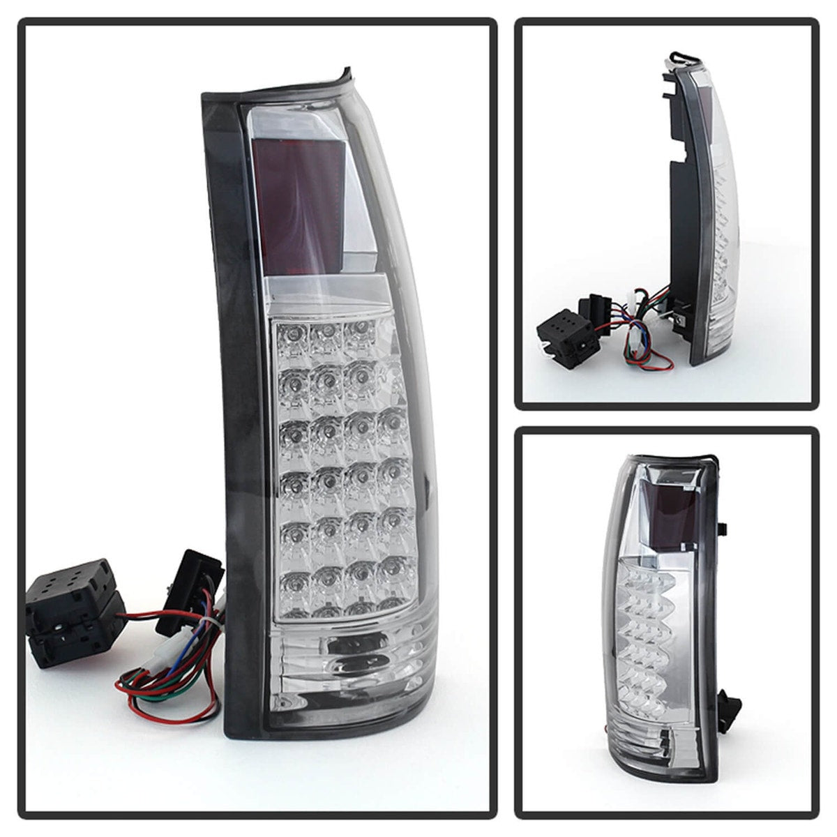 xTune LED Tail Lights - Chrome - SKU 9022432