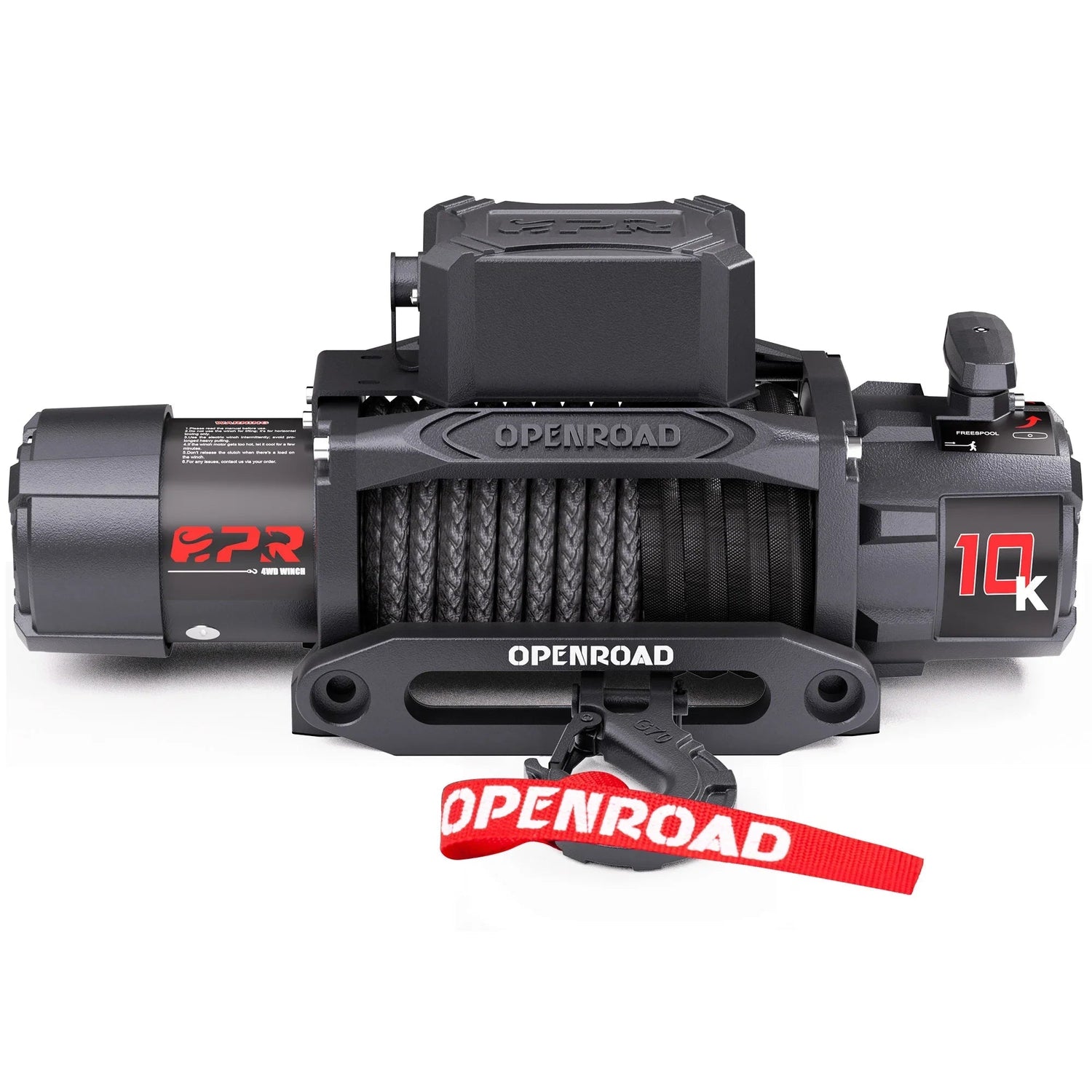 OPENROAD 10,000lb Electric Winch Panther Series 3S