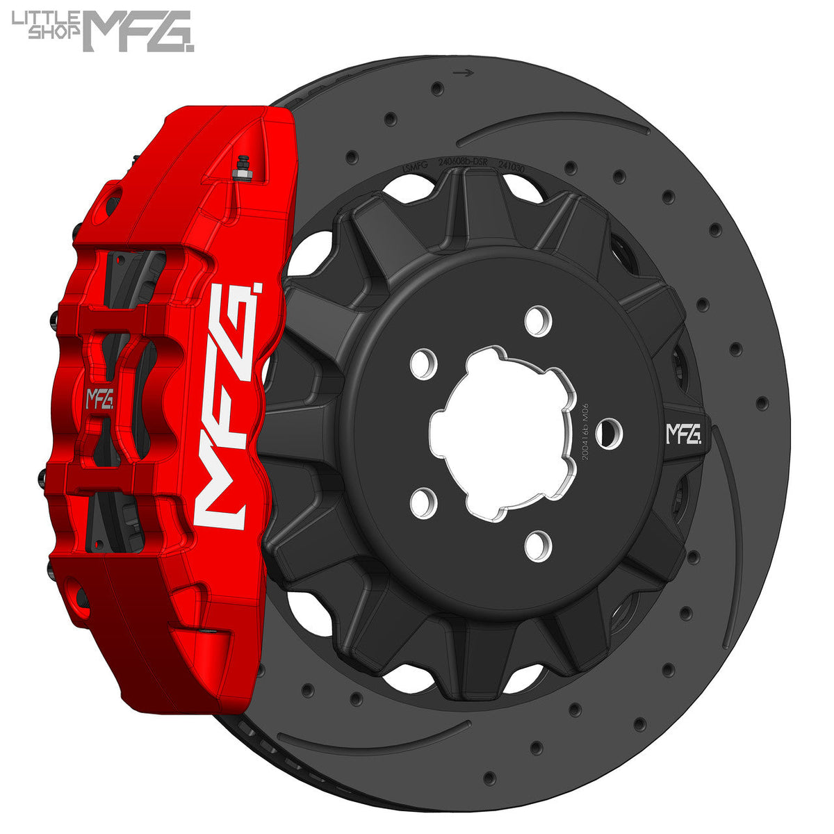 Rear 16in Big Brake Kit installed