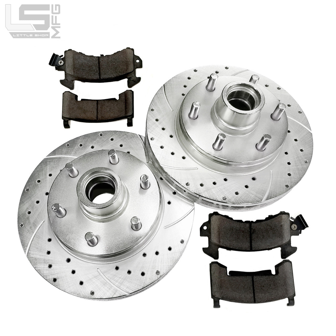 6-Lug Swap Rotors 6x5.5 for Chevy/GMC C1500