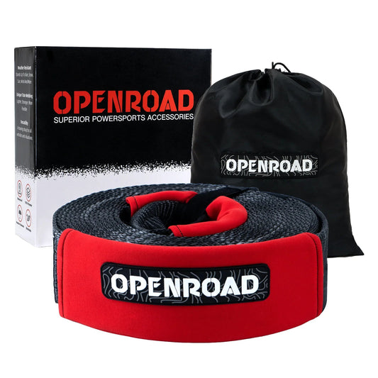 OPENROAD Nylon Heavy Duty Tow Strap 3in x 30ft