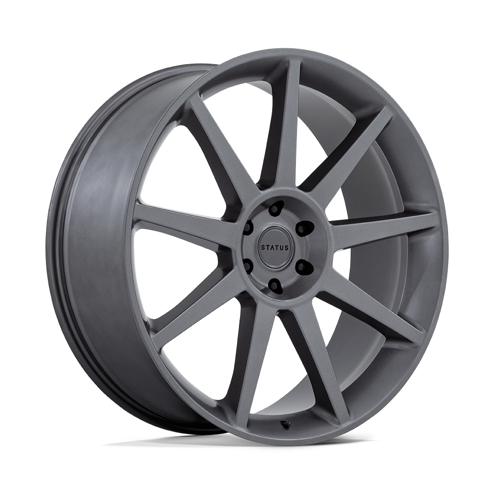 Status Mammoth OBS 6-lug wheel in Matte Anthracite for 1988-1999 Chevy/GMC C/K1500 trucks
