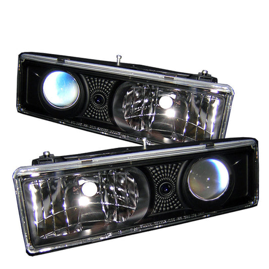 Spyder Signature Projector Headlights - Black - SKU 5009289