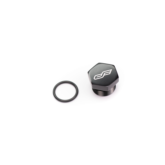 -8AN ORB Plug Black