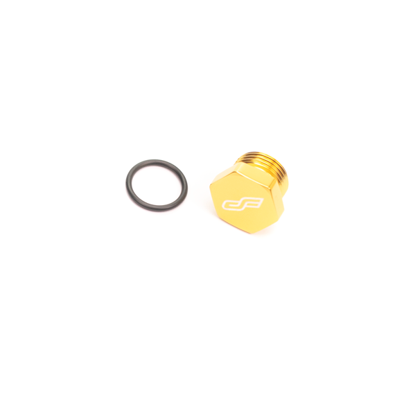 -10AN ORB Plug Gold