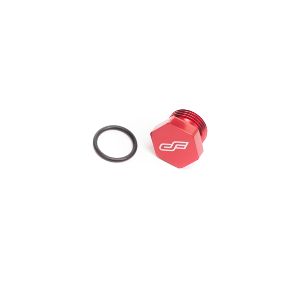 -10AN ORB Plug Red