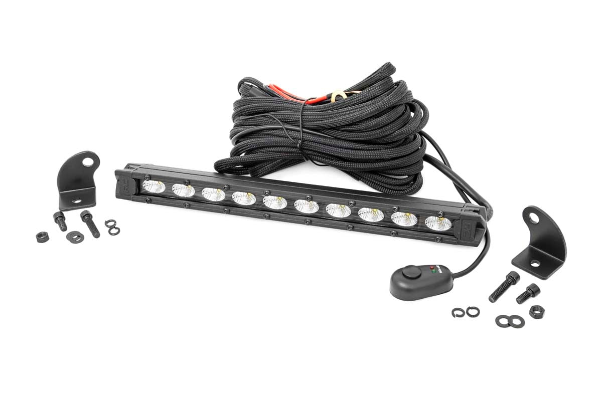 Rough Country 10 Inch Slimline Black Series LED Light Bar - main view