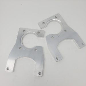 Cunningham Machine 88-98 GM Single Caliper Disc Brake Adapter with Parking Brake, 10 inch Drum
