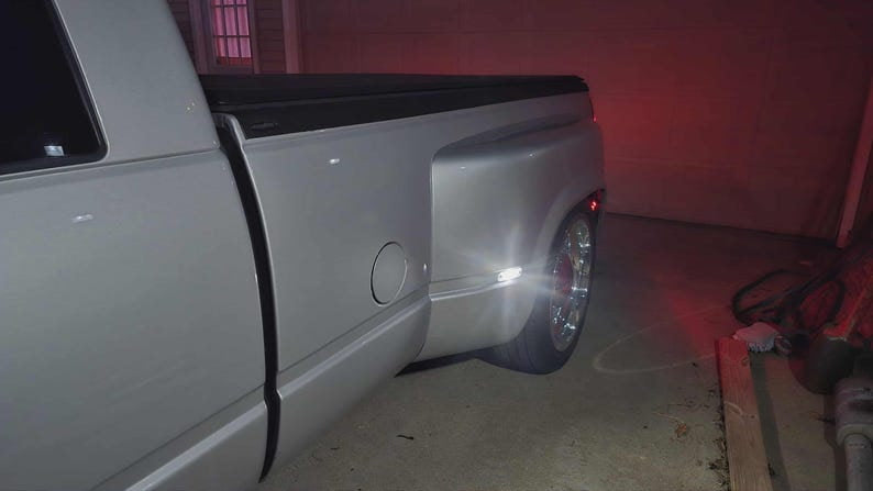 Drop Dead Customs Dually flare lights.