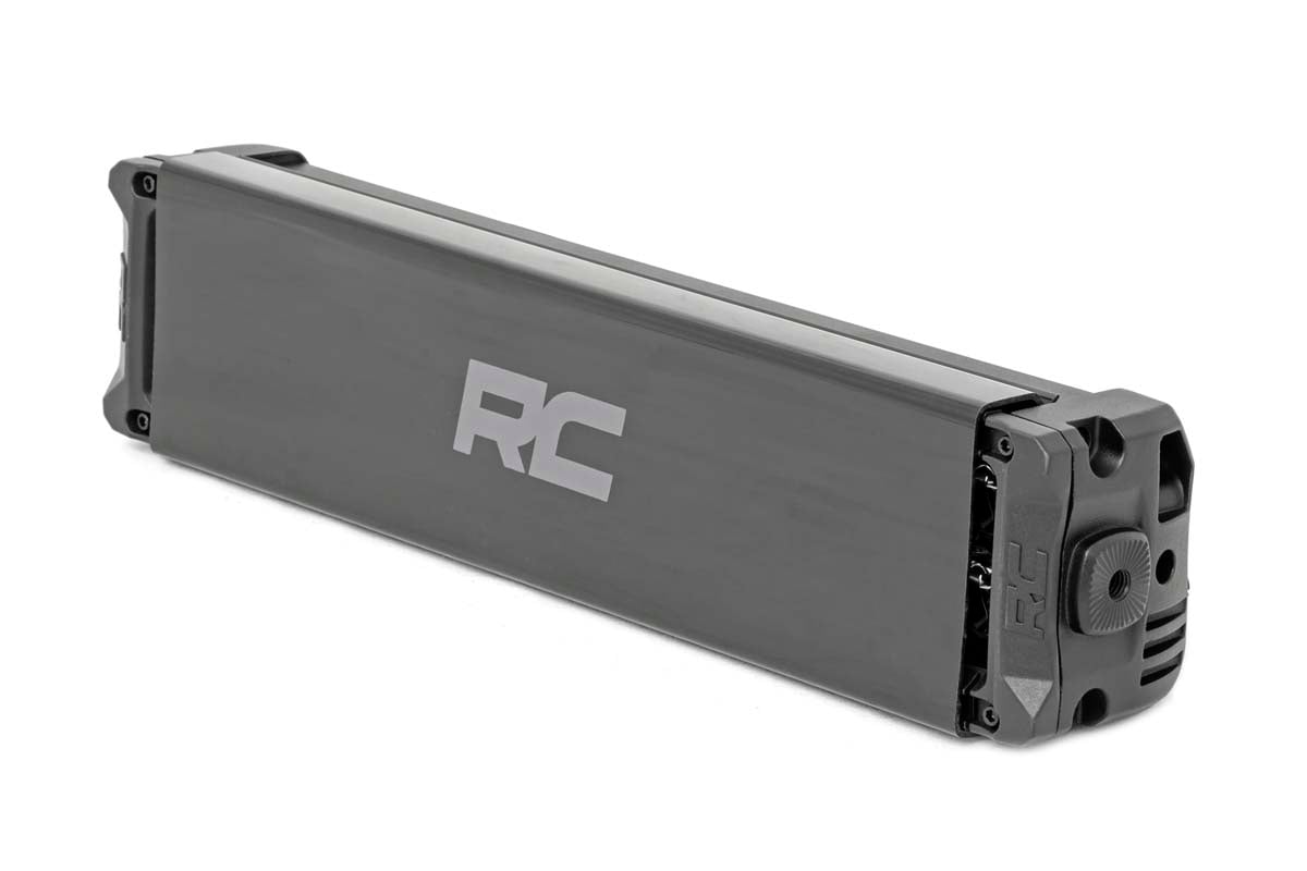 Rough Country 12 Inch LED Light Bar with White DRL - covered view