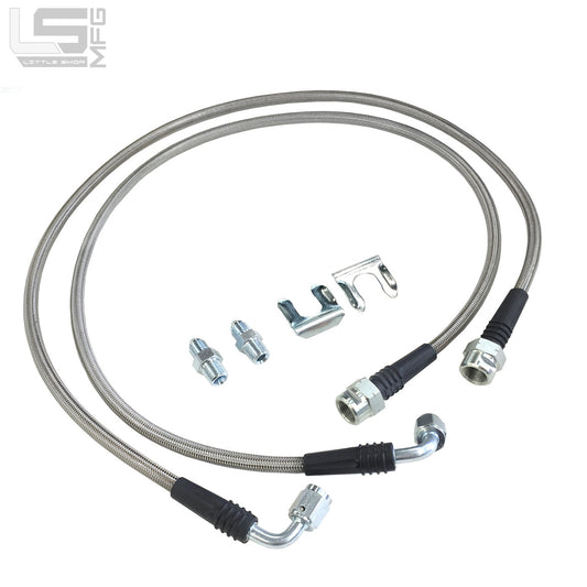 Braided Stainless Hoses CK1500 14/16in Front Big Brake Kits