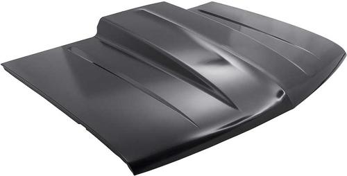 1988-1998 Chevy/GMC Truck & SUV Cowl Induction Hood - 4" Rise, Stamped Steel (OER Premier 153408)