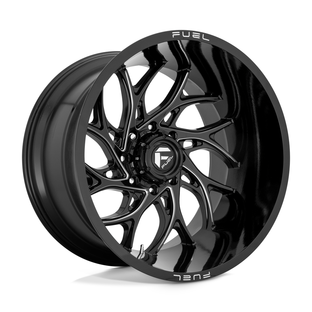 Fuel D741 Runner Wheel Gloss Black Milled