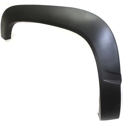 1988-96 Chevrolet/GMC GMT400 C/K Pickup, 1992-2000 SUV Front Fender Flare - Factory Style Bolt-On, Matte Black, LH