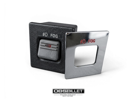 Billet Dashboard Consul Blanking Plate - Fog