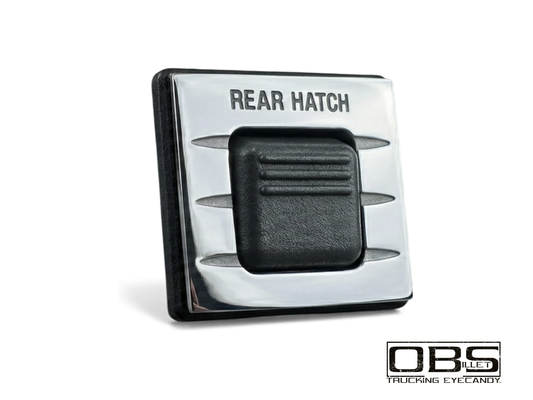 Billet Dashboard Consul Blanking Plate - Rear Hatch - 3 Flutes
