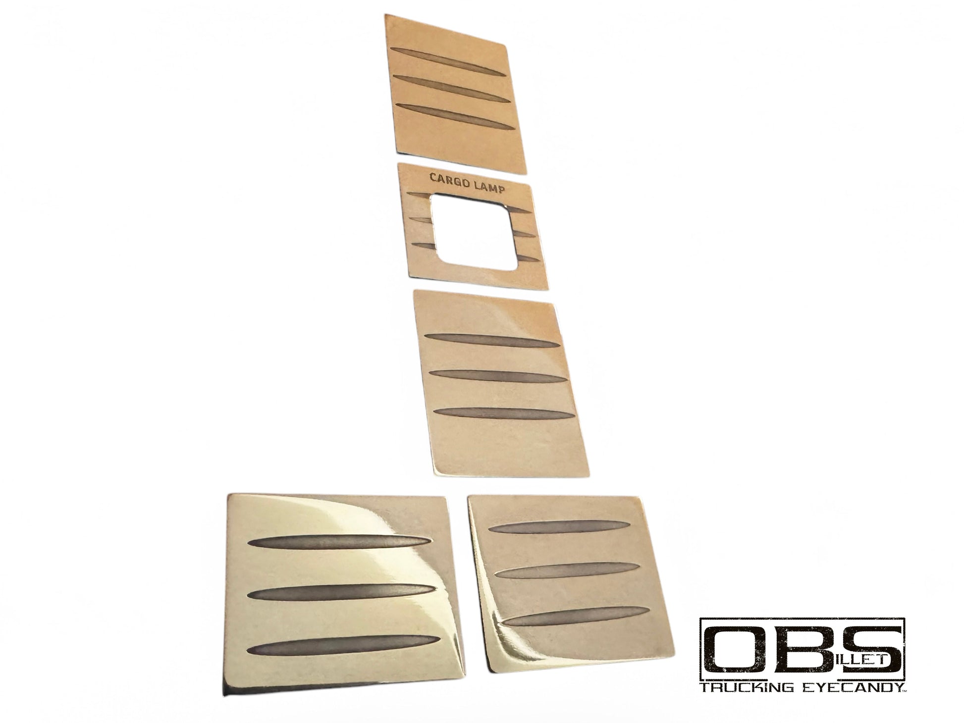 Dashboard Consul Blanking Plates - 3 Flute Series