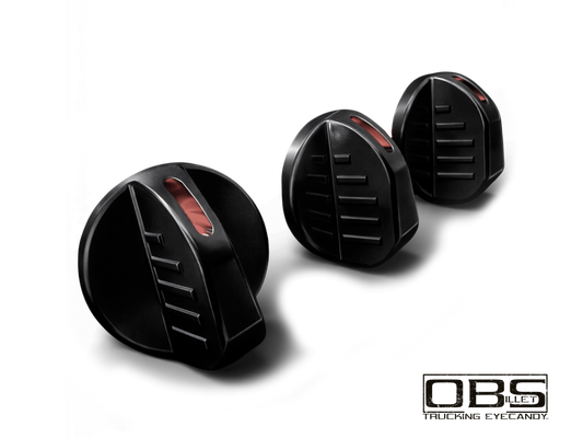 Chevy | GMC OBS 1995-1999 Billet Climate Control Knobs