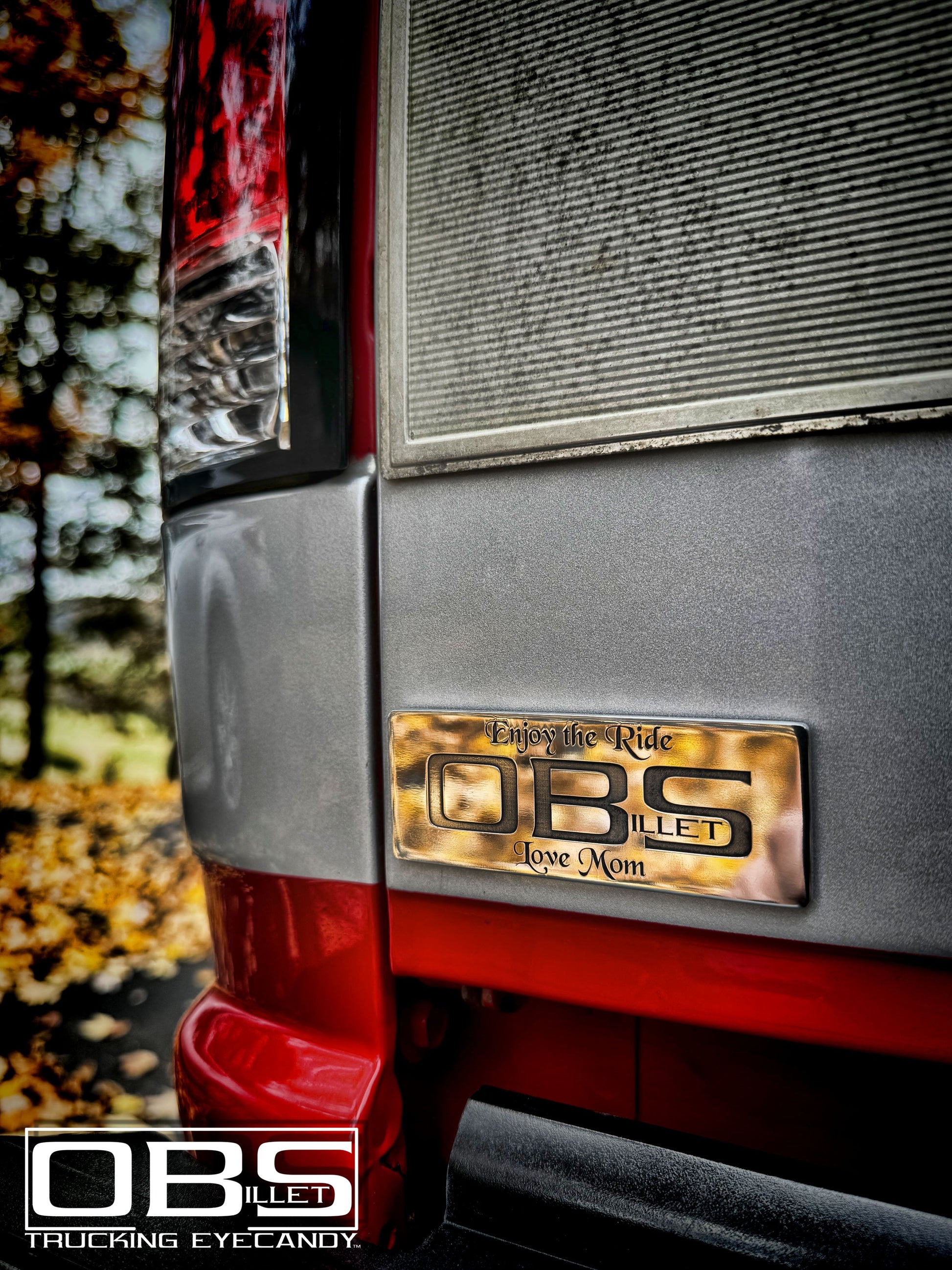 Custom Engraved Classic Body Emblem - Machined Billet