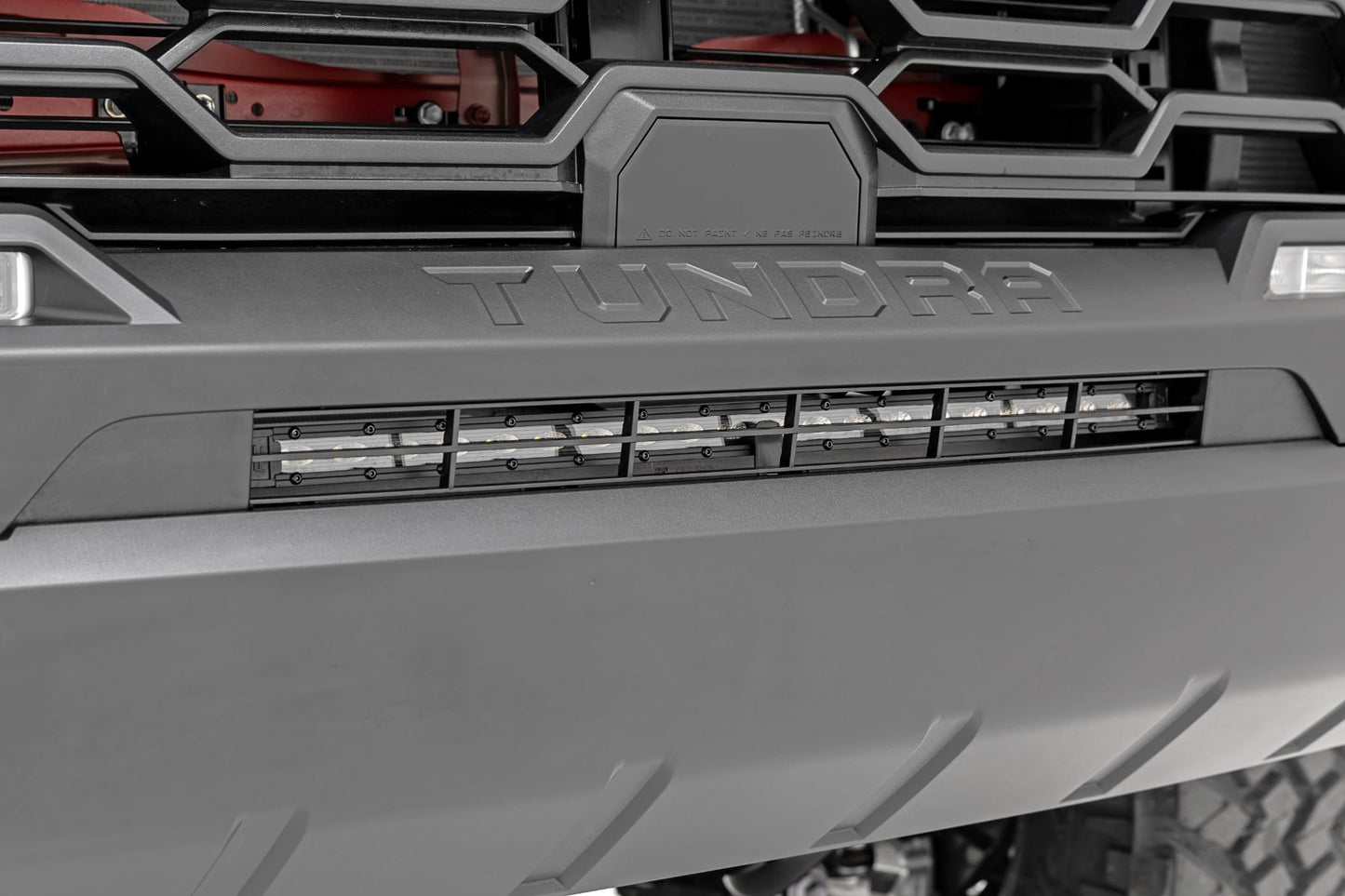 Rough Country 20 Inch Slimline LED Light Bar - installed on truck