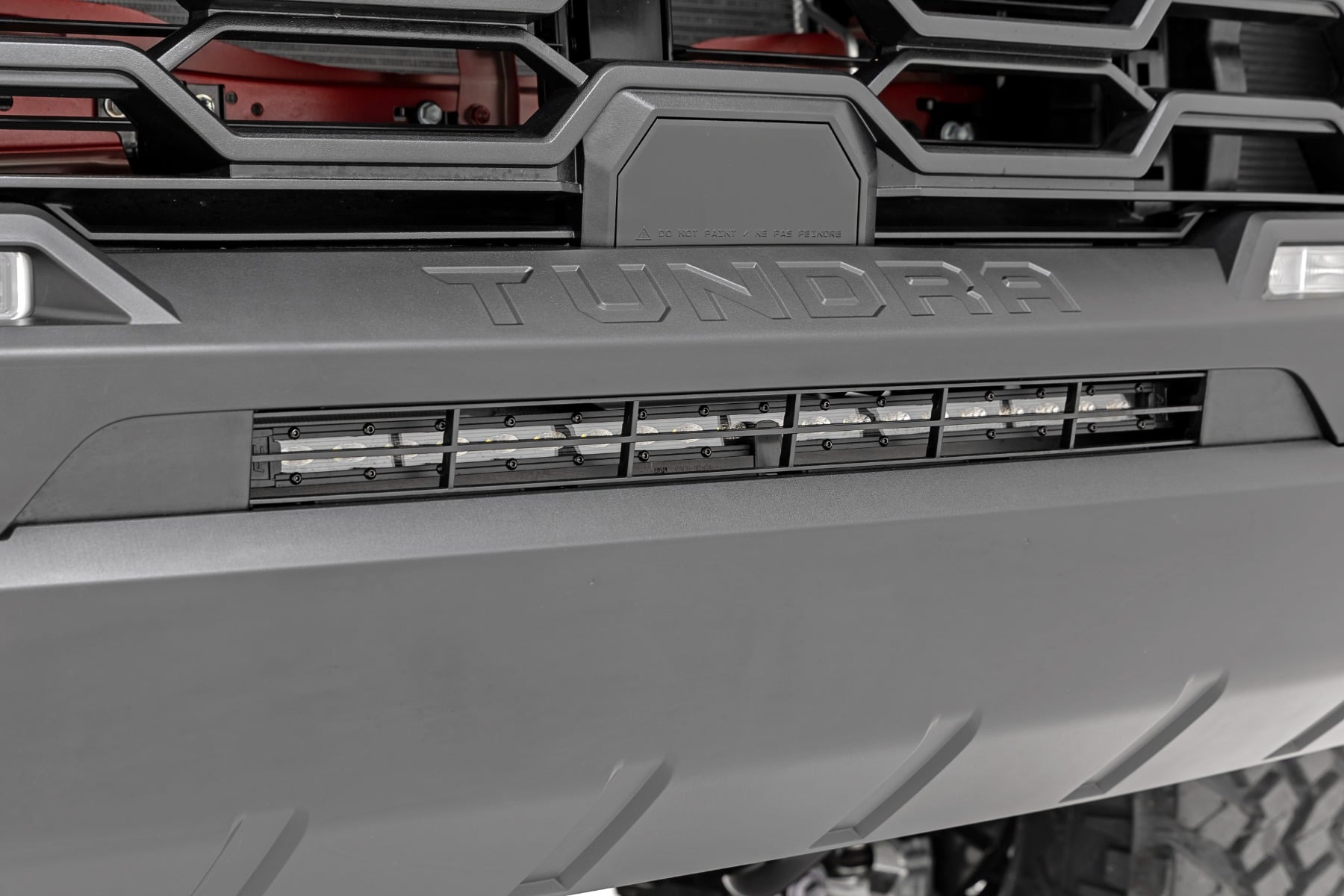 Rough Country 20 Inch Slimline LED Light Bar - installed on truck