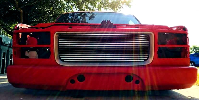 Full Size Style Bumper with Insert installed