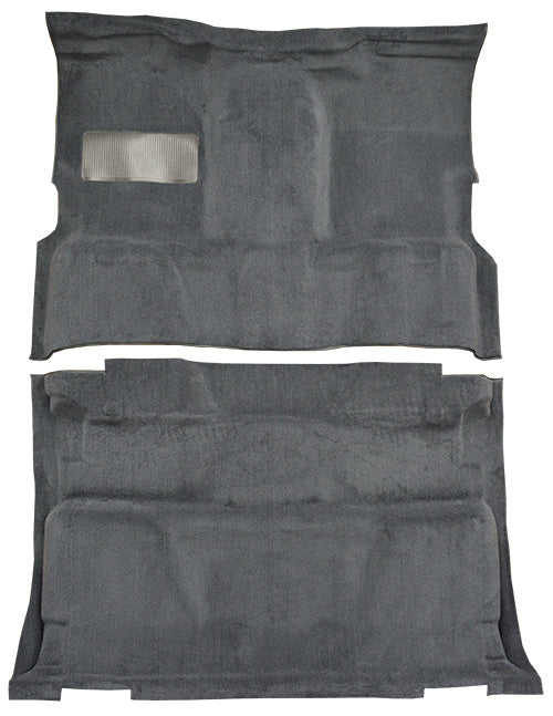 ACC Molded Carpet - 1988-1991 Chevy/GMC C/K2500 & C/K3500 Crew Cab (2WD 4spd Floor Shift or 4WD) (OBS/GMT400)