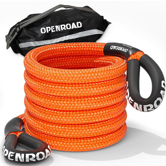 OPENROAD Kinetic Recovery Tow Rope Orange