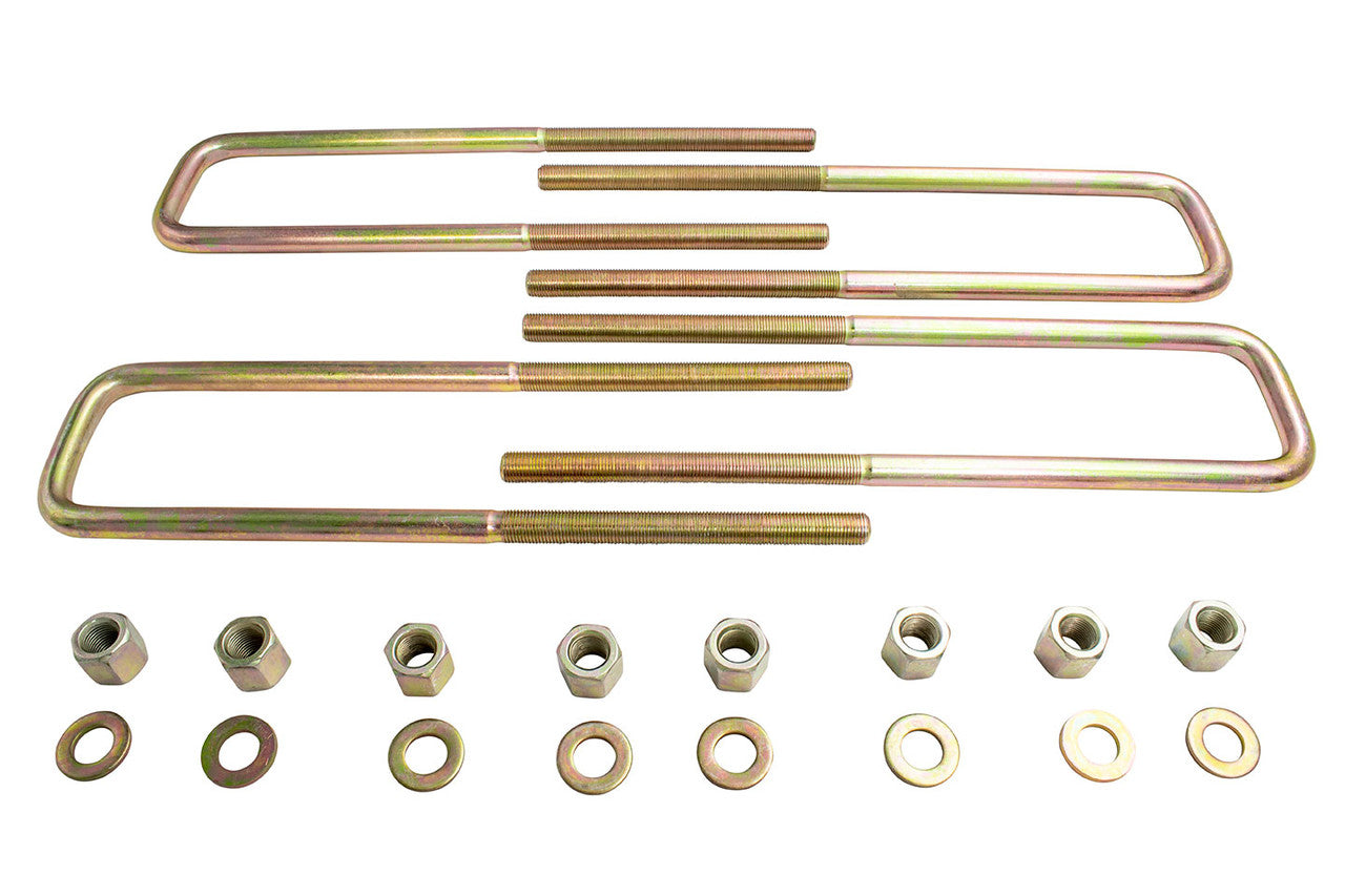 U-Bolt Set for 3" Blocks (w/ Overload Springs) - 1995-1999 Chevy/GMC C2500/C3500/K2500/K3500