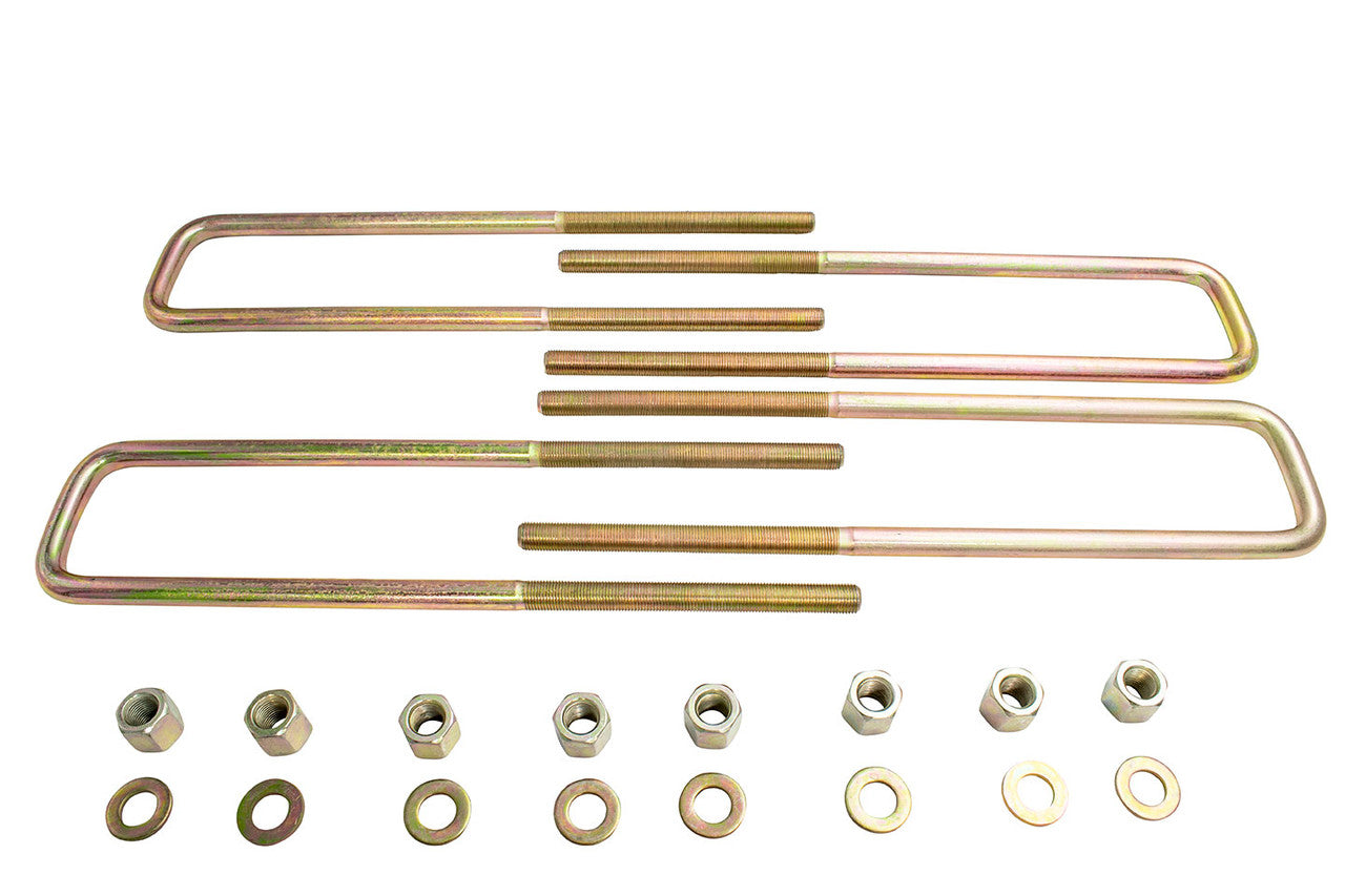 U-Bolt Set for 4" Blocks (w/ Overload Springs) - 1995-1999 Chevy/GMC C2500/C3500/K2500/K3500