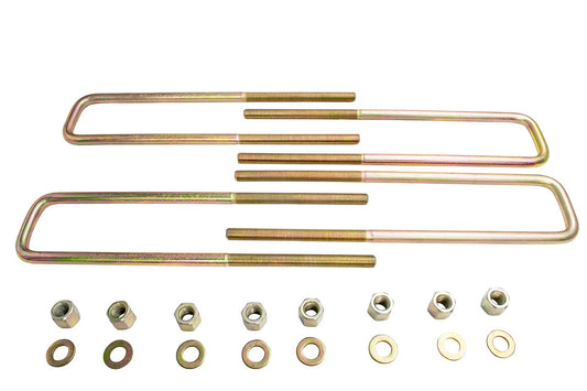 U-Bolt Set for 4" Blocks (w/ Overload Springs) - 1995-1999 Chevy/GMC C2500/C3500/K2500/K3500