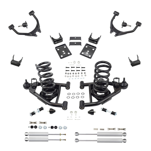 4-5 Drop Kit for 1988-1998 Chevy GMC C1500 V6 Control Arm Shocks