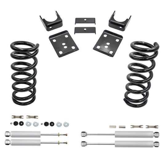 3-6 Drop Kit for 1988-1998 Chevy GMC C1500 V8 Shocks