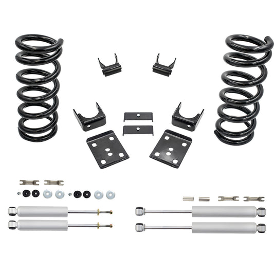 3-5 Drop Kit for 1988-1998 Chevy GMC C1500 V6 Coil Shocks