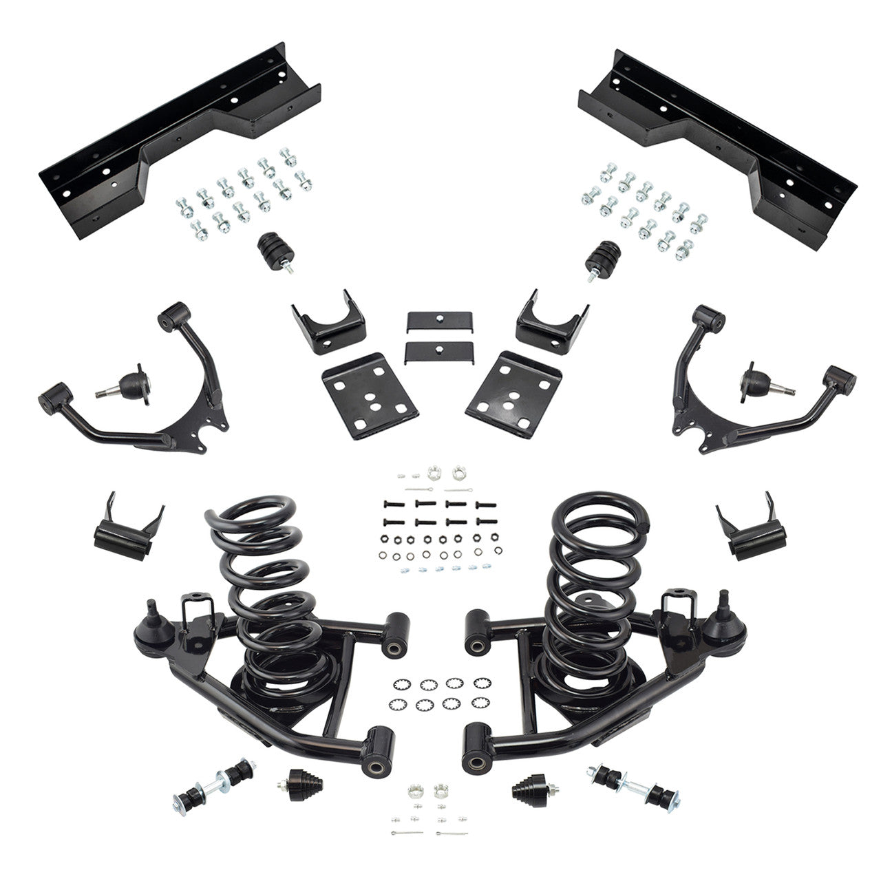 4-5 Drop Kit for 1988-1998 Chevy GMC C1500 V8 Control Arm C-Notch
