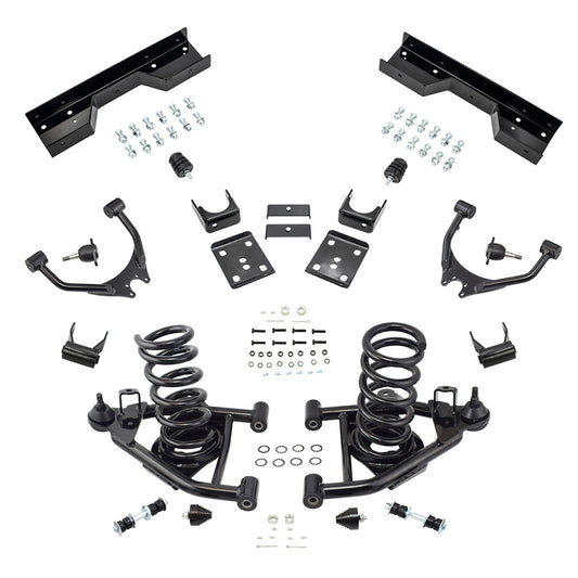 4-5 Drop Kit for 1988-1998 Chevy GMC C1500 V8 Control Arm C-Notch