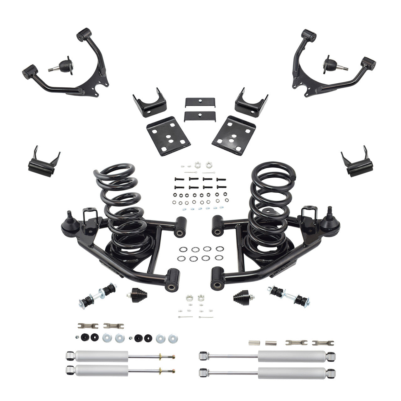 4-5 Drop Kit for 1988-1998 Chevy GMC C1500 V8 Control Arm Shocks