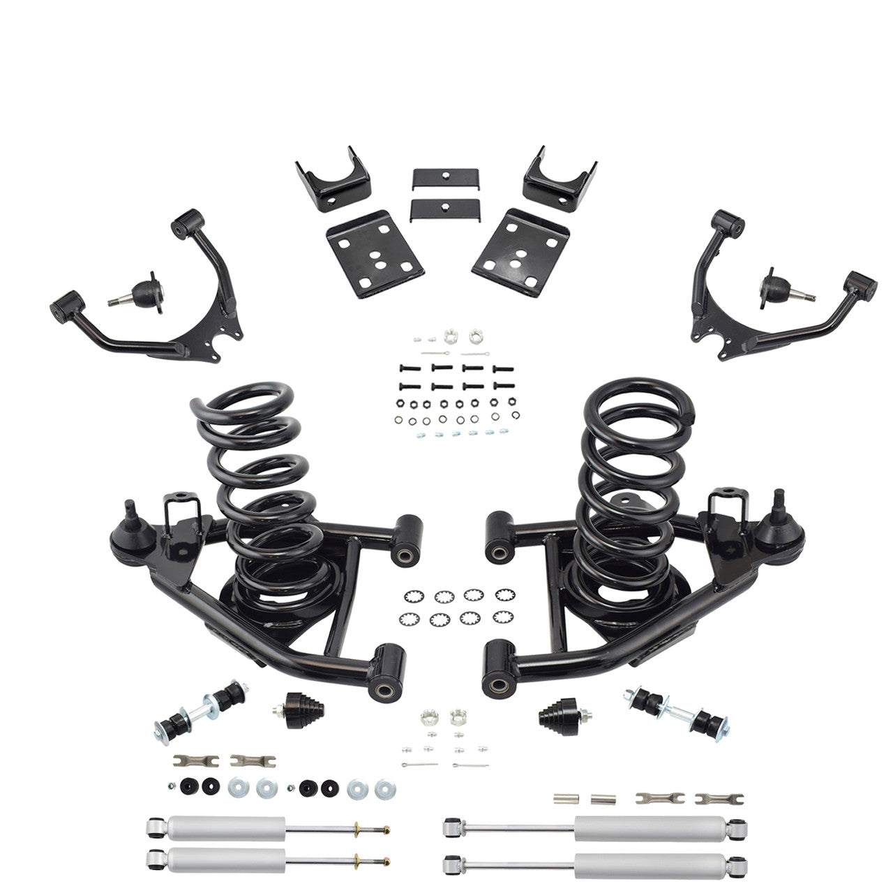4-6 Drop Kit for 1988-1998 Chevy GMC C1500 V8 Control Arm Shocks