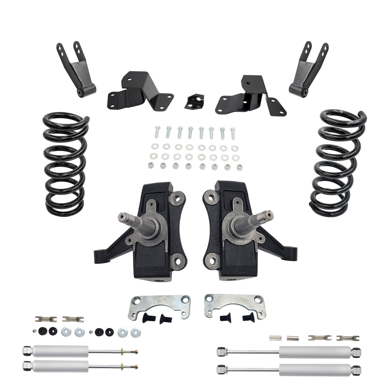 3-3-4 Drop Kit for 1988-1998 Chevy GMC C1500 V8 Shocks