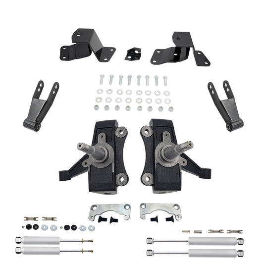 2-4 Drop Kit for 1988-1998 Chevy GMC C1500 Shocks