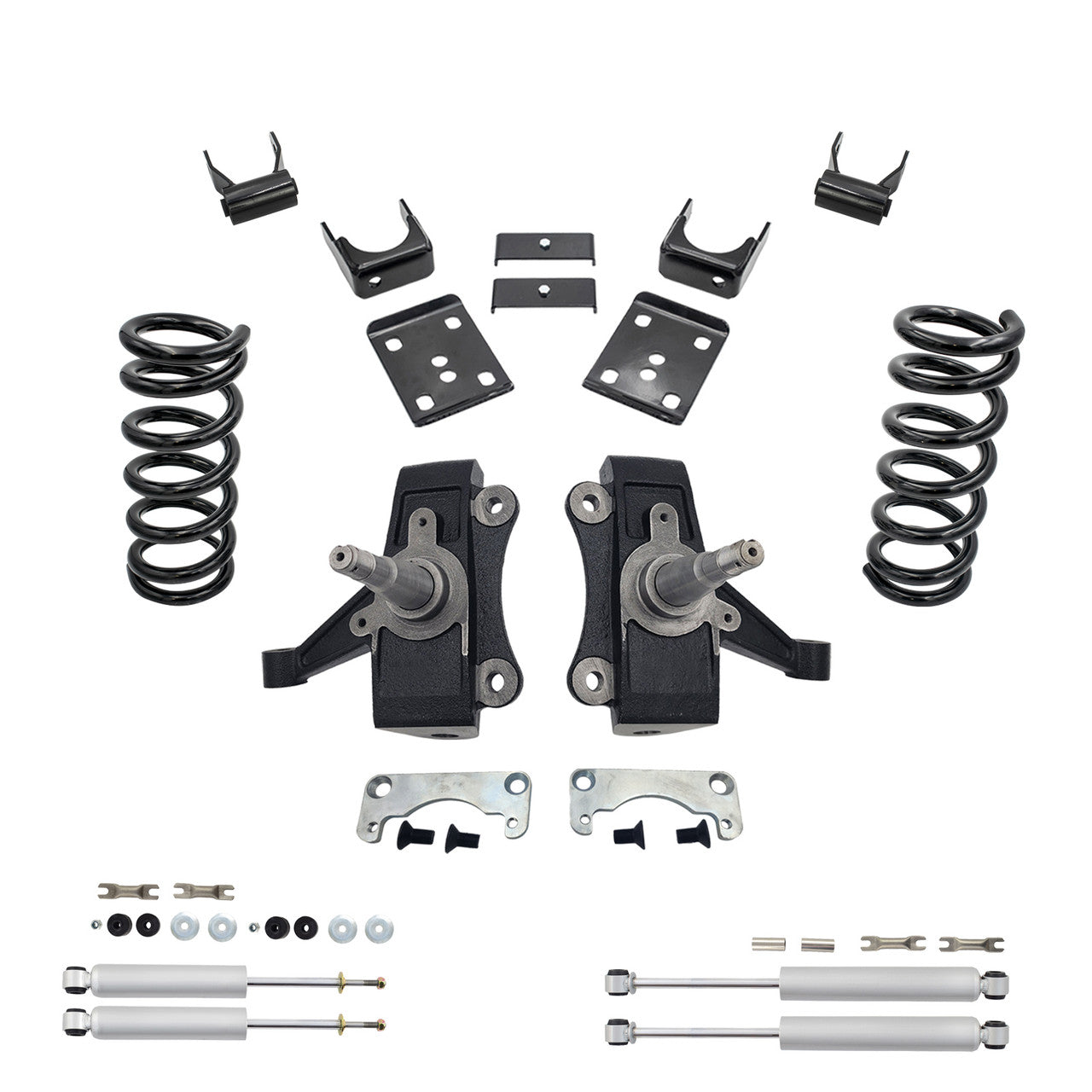 3-5 Drop Kit for 1988-1998 Chevy GMC C1500 V6 Shocks