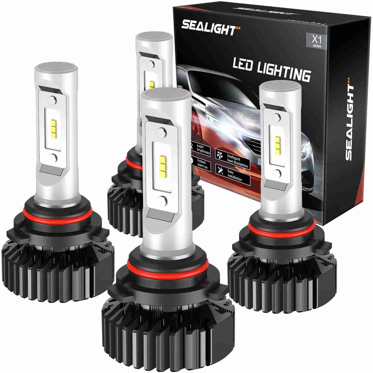 Sealight X1 LED Headlight Bulbs (9005/9006 Combo)