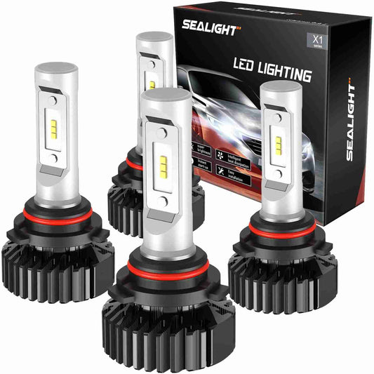 Sealight X1 LED Headlight Bulbs (9005/9006 Combo)