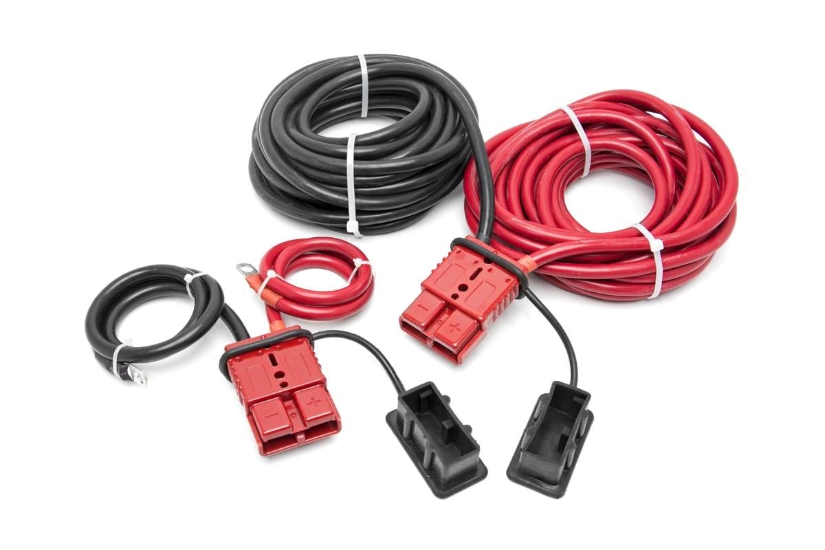 Rough Country 24 foot winch power cable quick disconnect