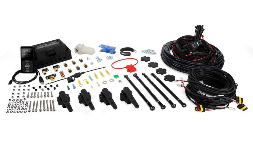 Air Lift 3H Air Management (3/8in Air Line 5 Gallon Polished Tank Viair 444C Compressor)